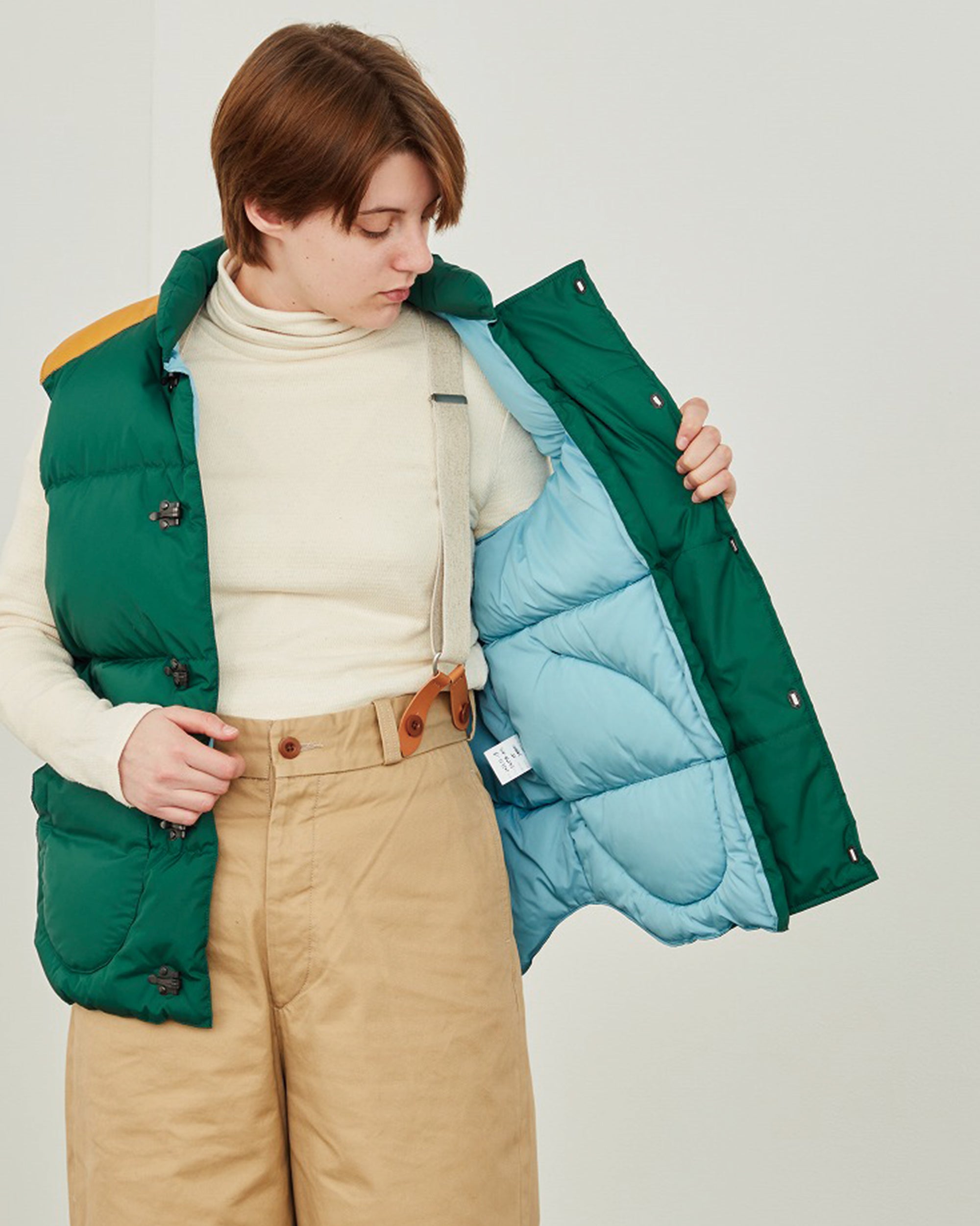 NC Down Vest Clip | Rocky Mountain Featherbed × Nigel Cabourn