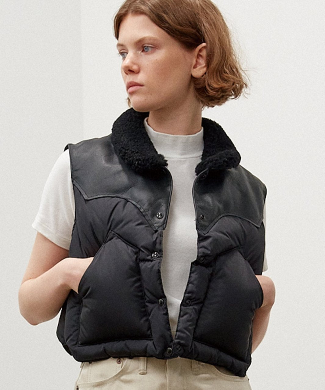 Annelle Vest 2024AW - Black / One