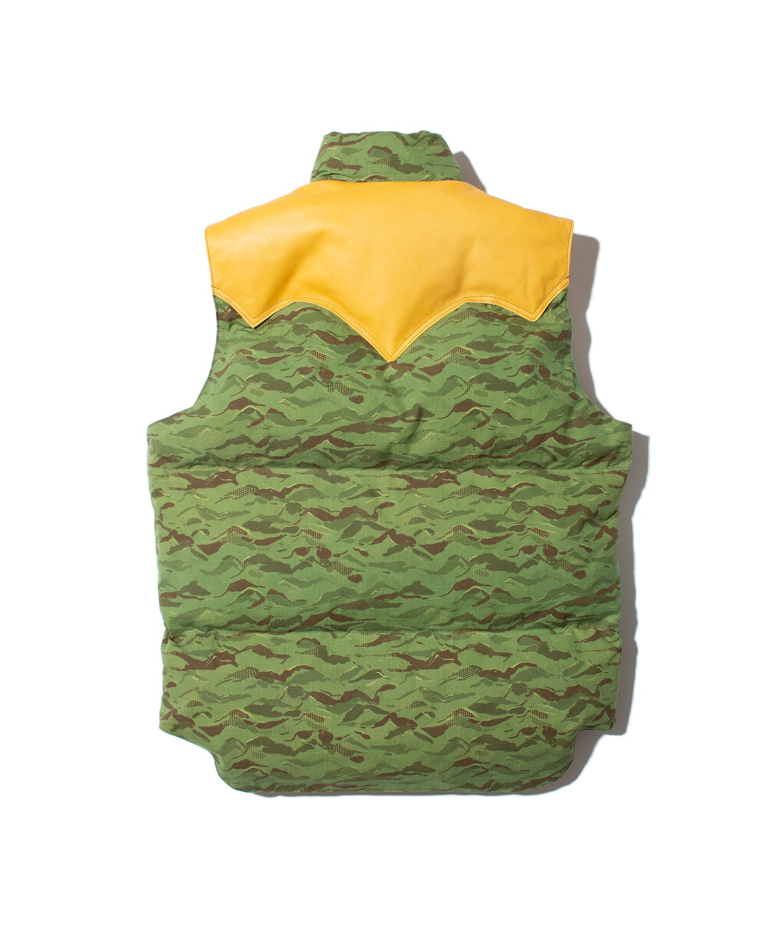 Nigel Cabourn Down Vest Mountain Camo