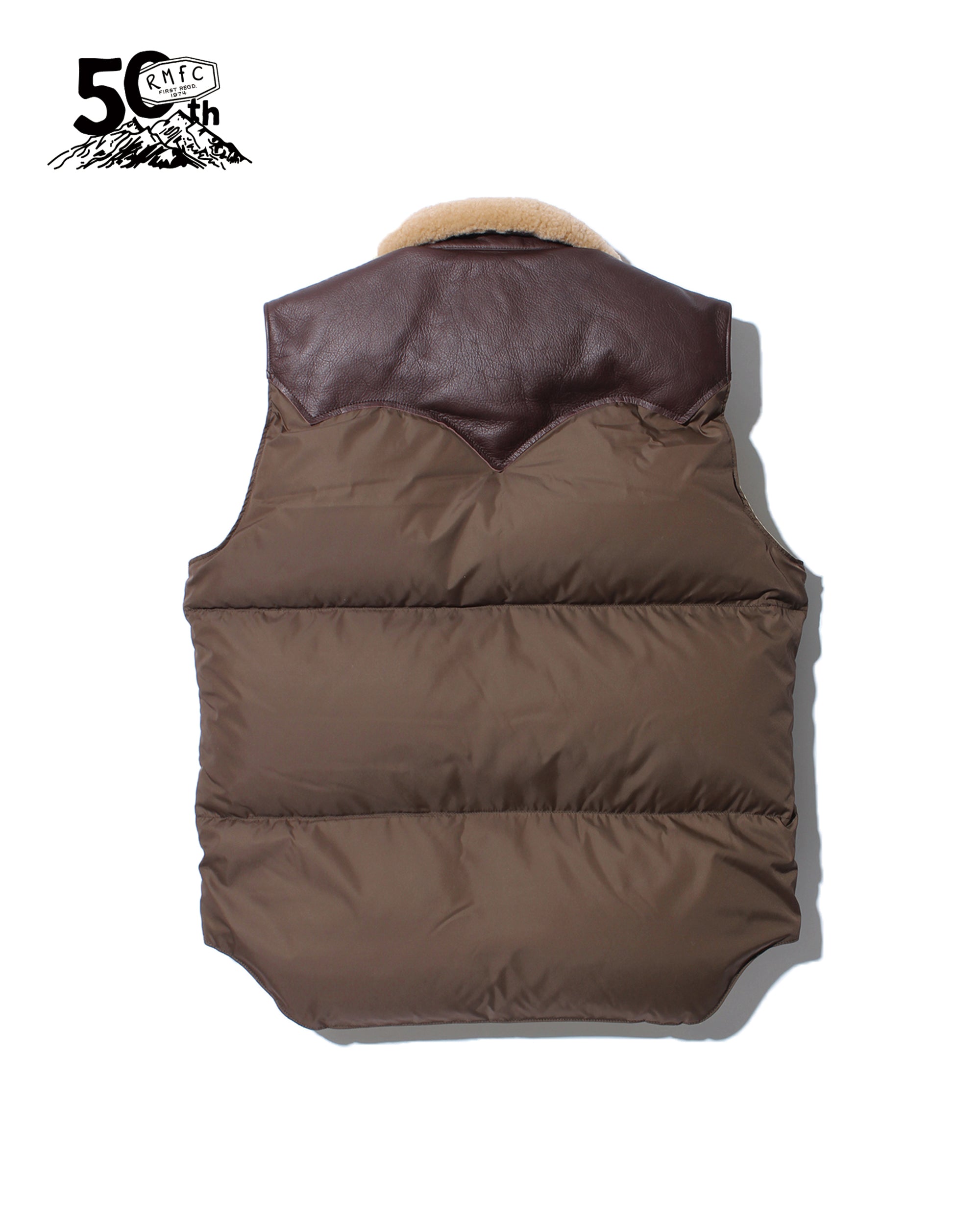 ジャケット・アウター RockyMountain Featherbed christy vest 42 Rocky Mountain Featherbed for Drake's Green Nylon Leather