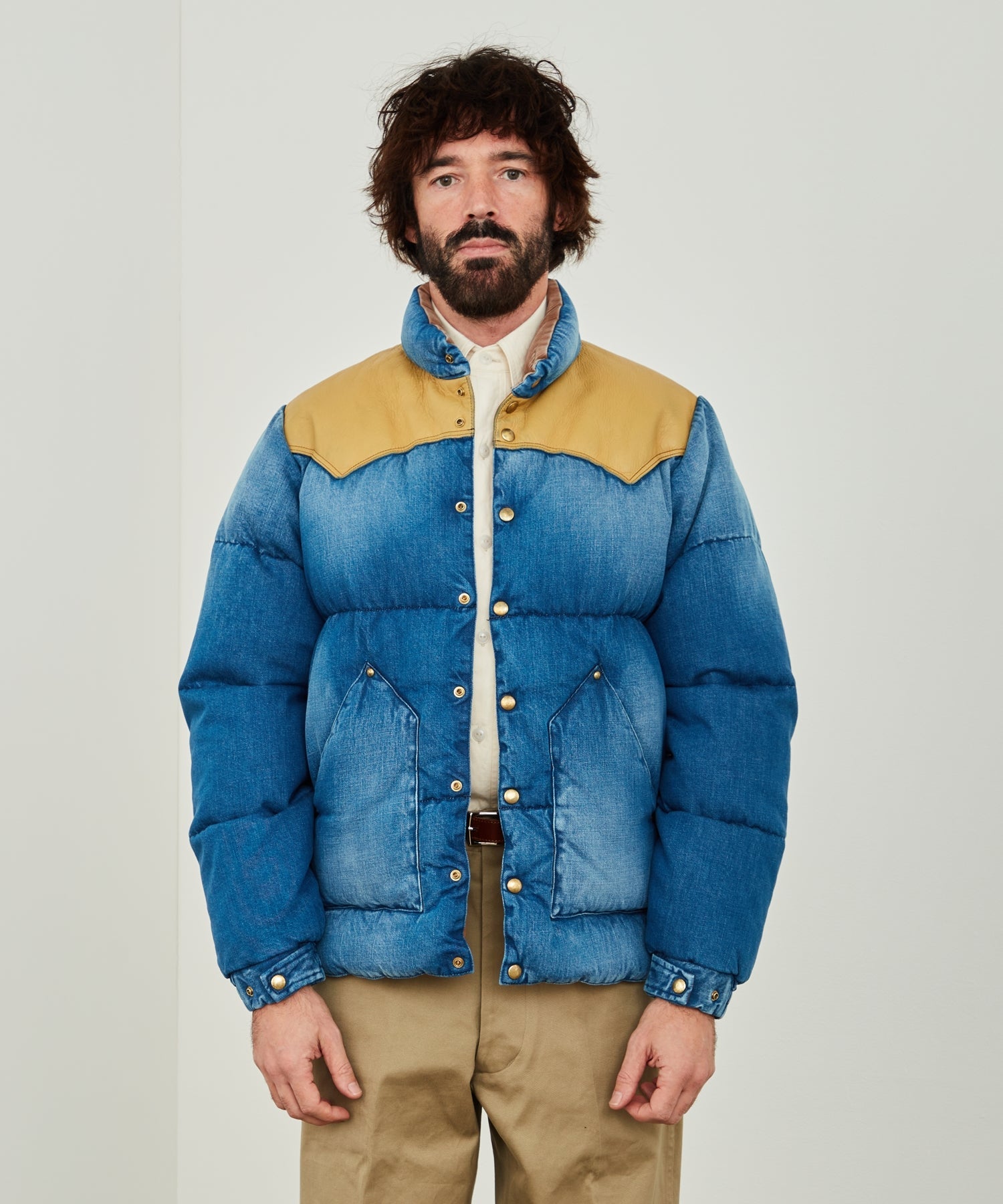 [50th Anniv.] Down Jacket Denim